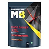 Muscle Blaze Mass Gainer XXL (Chocolate, 1 Kg / 2.2 lb)